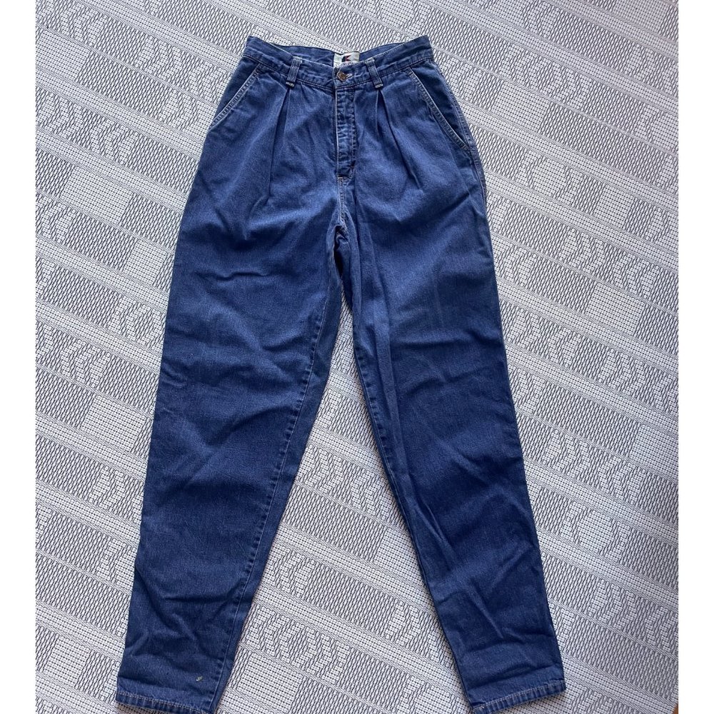 Vintage 1970s Calvin Klein Denim Blue Jeans Womens Size 7